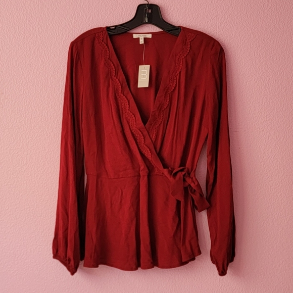 Maurices Wrap Top/ XS - Picture 2 of 10